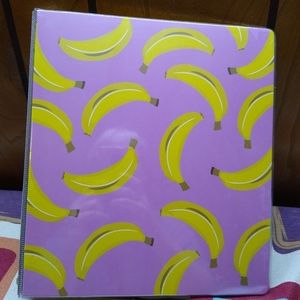 Banana 3-Ring Binder Notebook